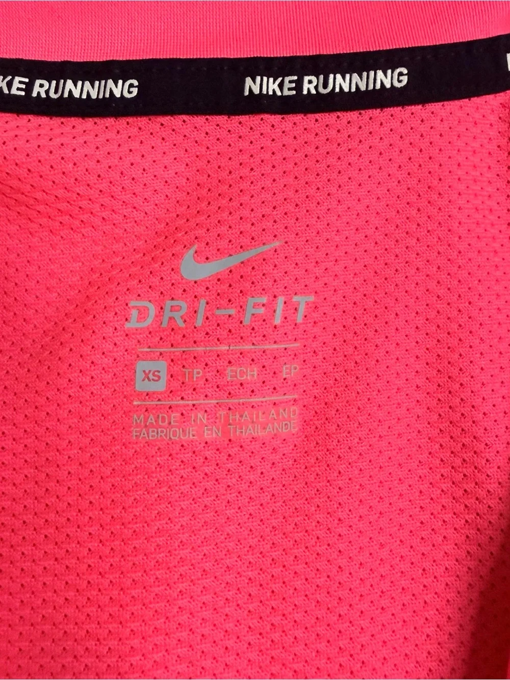 Nike Running Dri-FIT Neon Pink Reflective Quarter Zip Pullover XS
